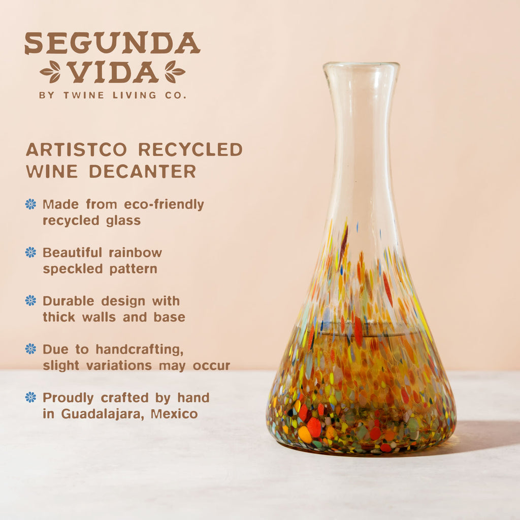 Segunda Vida Artistico Wine Decanter | Heirloom Boulevard